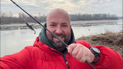 NA ŻYWO zimowe ryby nad Wisłą