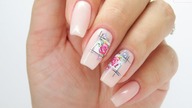 Flowers nails art tutorial / Cuccio