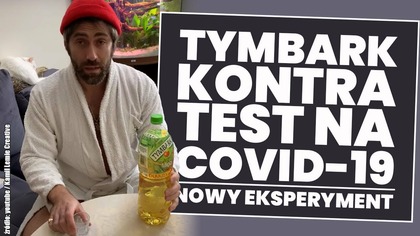 Kolejny test na Covid-19 w napoju Tymark! Analiza eksperymentu!