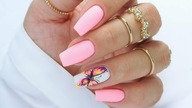 Neon butterfly step by step nails art tutorial / Elisium Nails