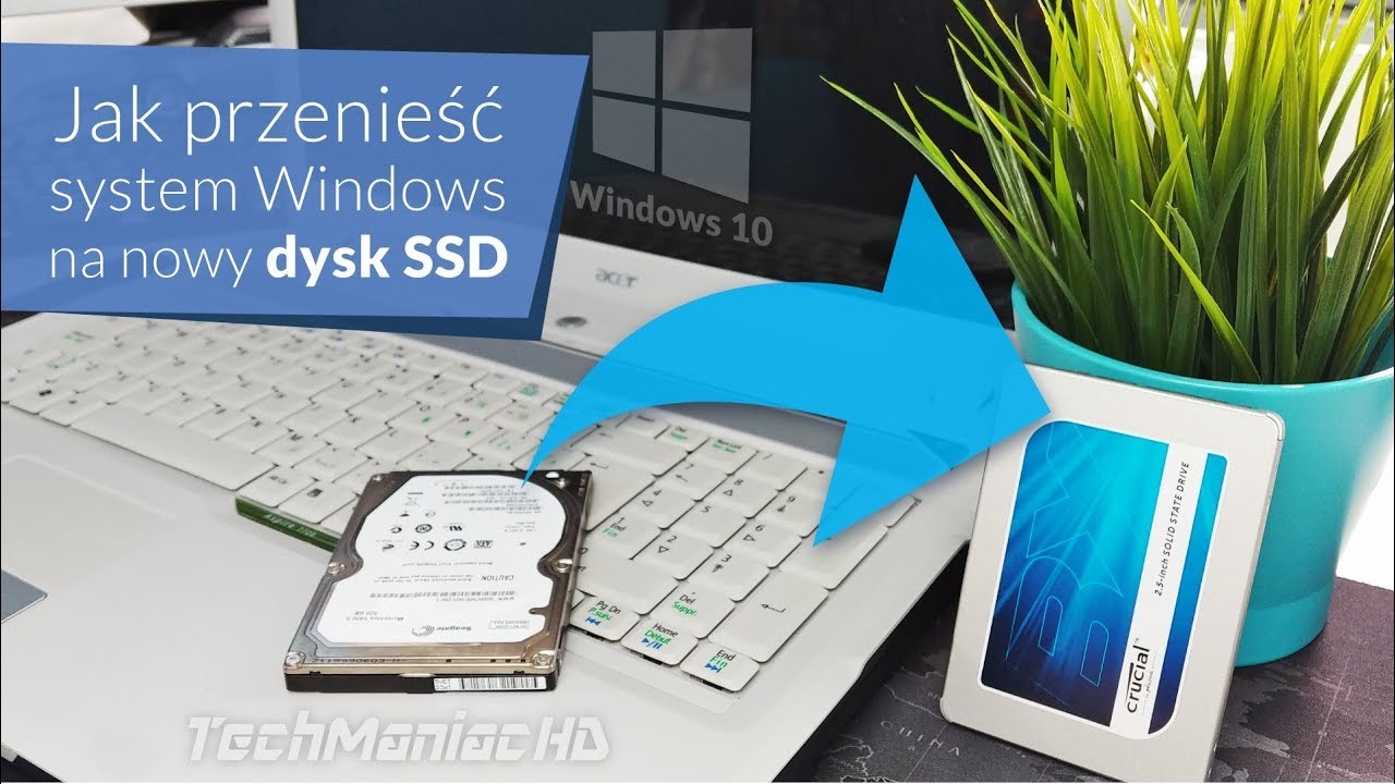 Jak przenieść system Windows na nowy dysk SSD. Migracja z HDD na SSD