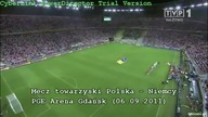 Polska - Niemcy 2:2 Skrót meczu.  Polski komentarz.