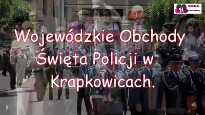 Wojewódzkie Obchody Święta Policji w Krapkowicach