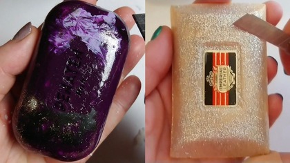 Soap Carving ASMR Relaxing Sounds no talking Satisfying ASMR Video