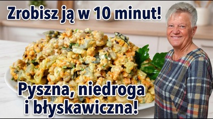 Szybka Sałatka Wielkanocna, która nie obciąży portfela.  Zrób zamiast tradycyjnej jarzynowej!