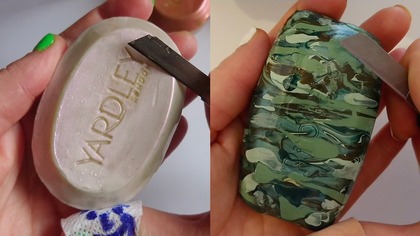 Soap Carving ASMR Relaxing Sounds no talking Satisfying ASMR Video