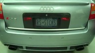 Znikająca tablica w Audi RS6
