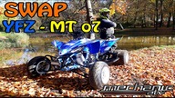 SWAP!  Yamaha YFZ MT_07 / Made by Mechanic ATV / Ori ATV Riders / Swap MT07
