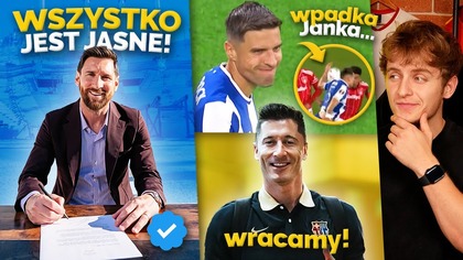Znamy przyszłość Leo Messiego! Bednarek sprokurował KARNEGO Lewandowski WRACA do gry!