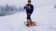 Zima ze śniegiem na Święta - Gracjan Roztocki