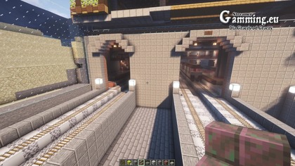 Minecraft - Podziemny tunel kolejowy ;p