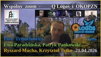 Wsp&oacute;lny zoom Q Logos i OKOPZN z dnia 21.04.2026