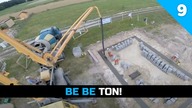Odcinek 9.  Budowa domu do 70m2.  Fundamenty.  Kończymy lanie betonu.