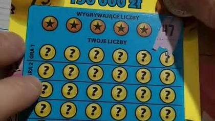 Zdrapki DUŻY LOTEK WYGRAJ 150000 zł #shorts