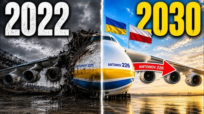 NOWY ANTONOW AN225 POWSTAJE! NOWY NAJWIĘKSZY SAMOLOT ŚWIATA