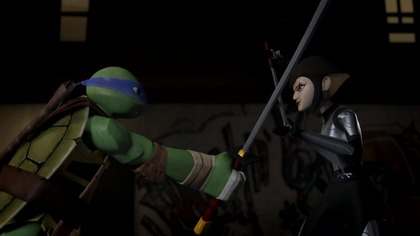 Teenage. Mutant. Ninja. Turtles. 2012. S01E14. Nowa dziewczyna