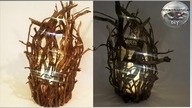 Jak zrobić lampion z gałązek - Pomysły Plastyczne DiY