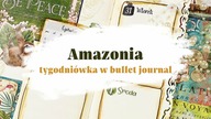 Stamperia i Amazonia | Pierwszy tydzień czerwca w bullet journal | Weekly plan with me