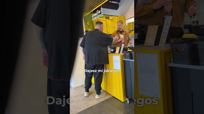 KLIENTOWI NIE SMAKOWAŁO