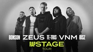 VNM, Te-Tris, Bonson, Bisz, Zeus - Jak u siebie ( RapStageTour 2023 )