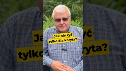Jak nie żyć tylko dla koryta? #NauczaniePastora Niedziela 13:00