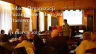 Na Starówce debata organizacji pozarządowych z Suwałk.  31 marca 2015.