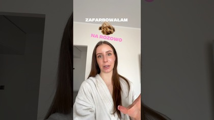 Pofarbowałam Stefana na różowo