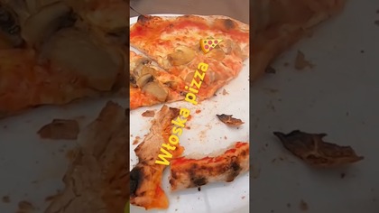Pizza we Włoszech to syf.  #autostop #travelvlog #podróże #europe #pizza #italy