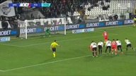 Krzysztof Piątek - przestrzelił rzut karny (14. 02. 2022)
