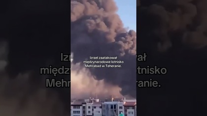 IZRAEL ZAATAKOWAŁ MIĘDZYNARODOWE LOTNISKO MEHRABAD W TEHERANIE