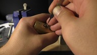 Jak otworzyć kłódkę bez klucza - Mosiężna kłódka Abus wytrychem - Abus Padlock Picked