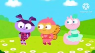 Ladybird Lu, Biba the Butterfly and Elodie the Worm Dancing