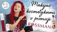 MAKIJAŻ KOSMETYKAMI Z PROMOCJI -55% W ROSSMANN *październik 2018*