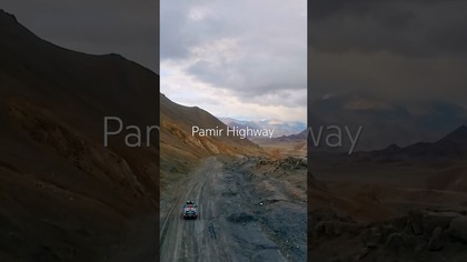 Trakt Pamirski - surowe drogowe piękno #fiat126p