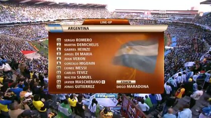 MŚ FIFA 2010 06 12 Argentyna - Nigeria