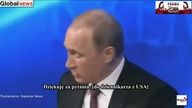 Putin o prowokacjach ze strony USA - Putin Crushes BBC Smart