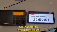 Radio 7 Żuromin 88. 0 MHz - Powitanie Nowego Roku (01. 01. 2022)