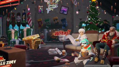 7/14 Opening day from Fortnites winter festival 2025 #winter #fortnite #shorts