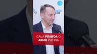 CAŁA PRAWDA O ARMII PUTINA - Radosław Sikorski #shorts