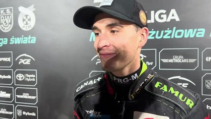 K.  Pludra po meczu z Falubazem - 22. 08. 2025