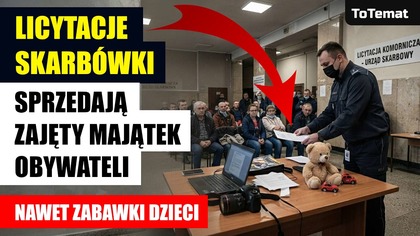 Licytacje skarbówki.  Sprzedają zajęty majątek obywateli.  Nawet zabawki dzieci!