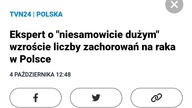 150 000, więcej zachorowań na raka rocznie po szczepionce covid w Polsce