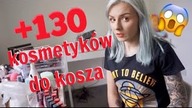Wyrzuciłam połowę kosmetyków! Trochę oddaje Wam...
