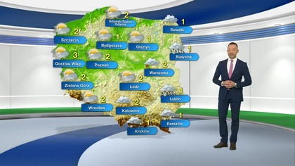 Prognoza pogody na TVN Meteo (20. 01. 2023)