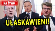 PILNE OŚWIADCZENIE! Andrzej Duda UWOLNIŁ Kamińskiego i Wąsika! [NA ŻYWO]