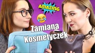 Wyzwanie Zamiana Kosmetyczek z Kasią Challange Tutorial na Wesoło