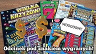 Zdrapki Lotto  #999 Mix z Wielką Krzyżówką  Trafiły się fajne zdrapki 