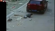 Przejechał po dziecku