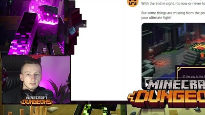 PORTAL ENDU I OCZY ENDERA - Minecraft Dungeons Echoing Void