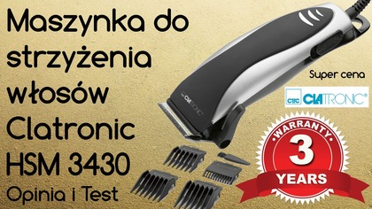 Maszynka do włosów Clatronic HSM 3430  Opinia